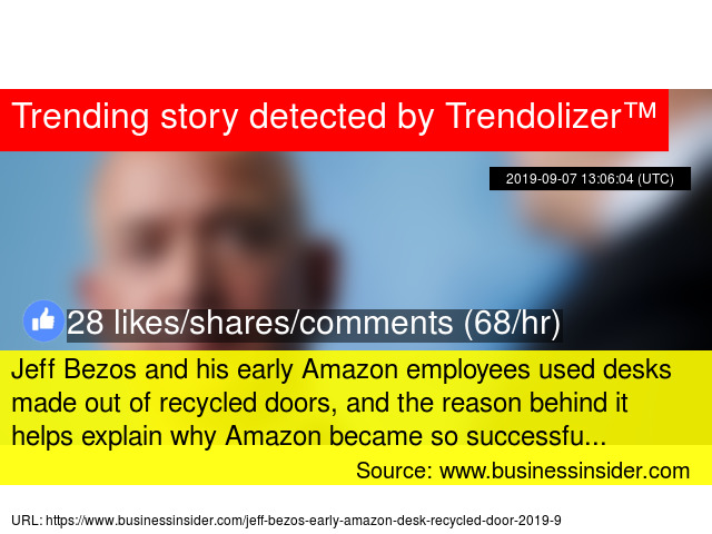 Jeff Bezos And His Early Amazon Employees Used Desks Made Out Of